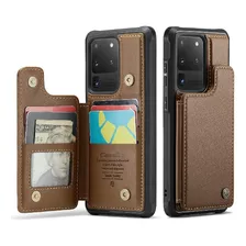 Funda Tipo Billetera Caseme Para Samsung Galaxy S20 Ultra