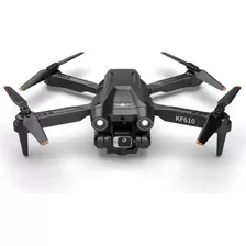 Drone Kf610 Sensor Obstaculos 2 Baterías + Maletín Color Negro