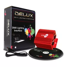 Delux 1024 Interfaz Para Iluminacion 2 Universos Dmx