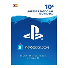 Tarjeta Playstation Store Psn Gift Card España 10 Euros