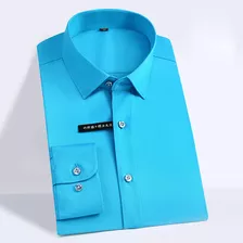 Camisa De Vestir Formal Para Hombre, Oficina De Negocios/rop