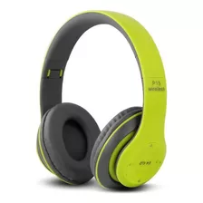 Fone Headphone Sem Fio Estéreo Recarregável P/ Celular E Tv Cor Verde