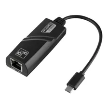 Cabo Conversor Usb Tipo C Macho X Rj45 Femea Gigalan Wi423