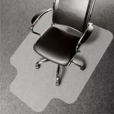 Tapete Protetor Piso Transparente 120x85 Cadeira Escritorio