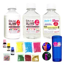 Kit Promocão Para Fazer Slime Premium Isa Slime Com Copo