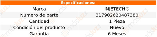 1- Inyector Combustible Tucson 2.7l 6 Cil 2005/2009 Injetech Foto 2