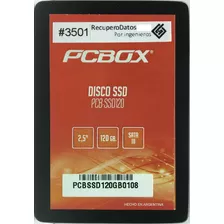 Pcbox Pcb-ssd120 120gb Sata - 04144 Recuperodatos
