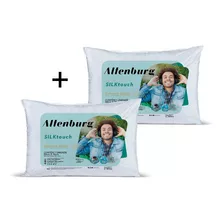 Almohada Antialérgica Lavable 100% Poliéster Set 2 Almohadas Color Blanco