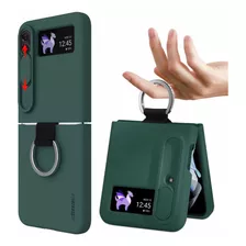 Carcasa Nillkin Silicona Con Anillo Para Samsung Z Flip 4