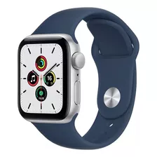 Apple Watch Se 40mm Silver+blue Pulseira M