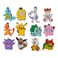 30 Llaveros Pokemon Souvenirs, Iman, Colgante 3d