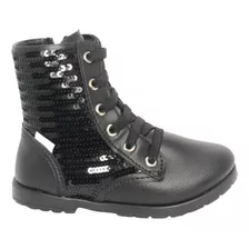 Bota Infantil Pampili Feminina Rubi Paetê 141.066