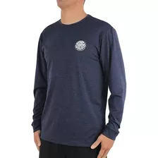 Camiseta De Lycra Rip Curl Wettie Navy