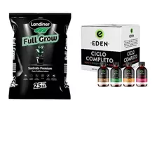  Full Grow 25 Lt Eden Pack X4 Ciclo Completo