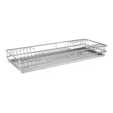 Escorredor De Pratos Embutir 870x75x270mm Mód 900mm Inox