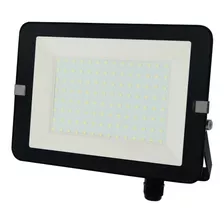 Proyector Led Reflector 100w Luz Cálida Bellalux Exterior Color De La Carcasa Negro Color De La Luz Blanco Cálido