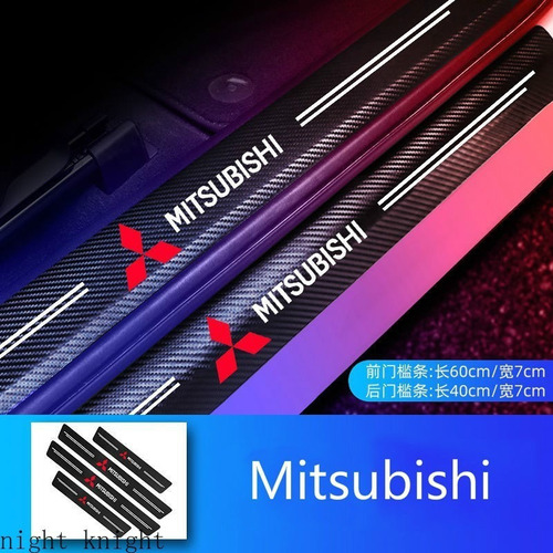 Protectores Estribos 9pz Mitsubishi Personalizados