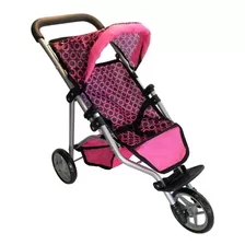 Coche Muñeca 9326c Plegable Mrs Toys-fucsia Bestoys