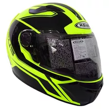 Casco Zeus 813 Neon Certificado Moto Original Dot Ece Ntc