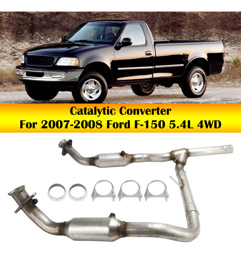 Convertidor Cataltico Para Ford F-150 5.4l 4wd 06-08 Foto 2