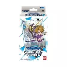 Deck Inicial Digimon Tcg St-2 Cocytus Azul - 54 Cartas