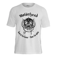 Camiseta Stamp Motorhead Born To Lose, Live To Win Ts1245