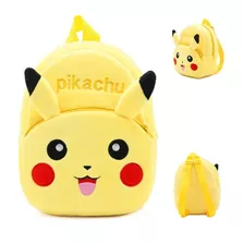 Mochila De Felpa Para Niños Varios Personajes Kinder Esc