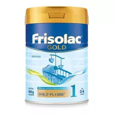 Leche De Fórmula En Polvo Frisolac Gold 1 New Begginnings En Lata De 800g - 0 A 6 Meses