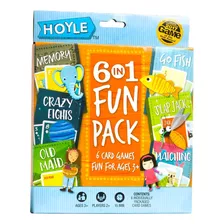Hoyle 6 En 1 Fun Pack Niños Jugando Naipes Juegos Go Fish .