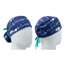 Gorros O Cofias Clínicos Quirúrgicos / Blue Ekg