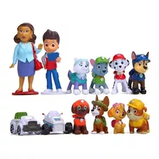 Figuras Paw Patrol Patrulla Canina Set X 12 Unidades