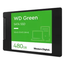 Disco Sólido Interno Western Digital Wd Green Wds480g3g0a 480gb Negro
