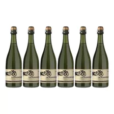 Champagne La Poderosa Extra Brut Pack X 6u 750cc