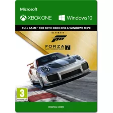 Forza Motorsport 7 - Edição Suprema Xbox/windows 10