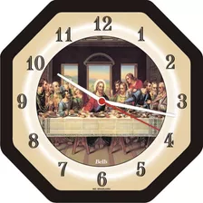 Relógio De Parede Santa Ceia Oitavado
