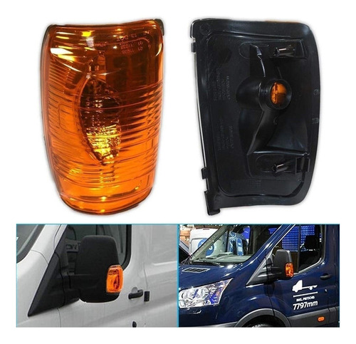 Luz De Seal De Giro De Espejo Lateral For Ford Transit Mk8 Foto 7