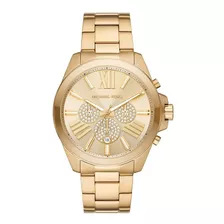 Reloj De Acero Inoxidable En Tono Dorado Con Cronógrafo Wren