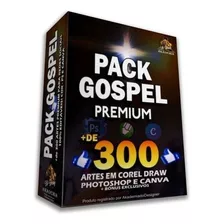 Pacote Gospel 100+ Artes Cdr Editável Igreja Religiosos