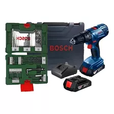 Taladro Inalambrico Bosch Gsb 180-li 18v + 2bat 2ah +52 Acce