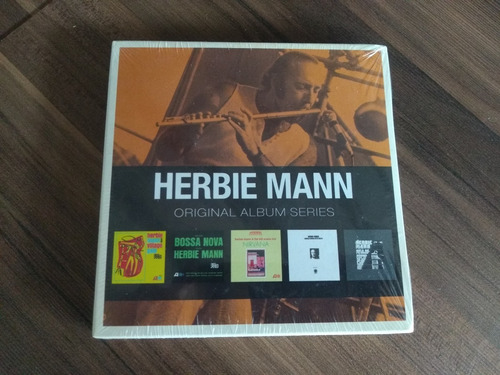 Box Com 5 Cds Herbie Mann - Original Album Series Lacrado