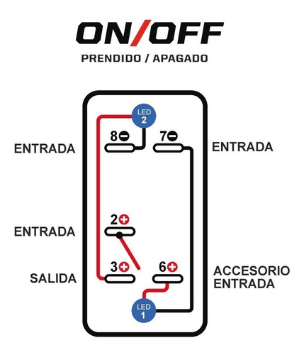 Switch Marino Estilo Maverick X3 Antena - On-off Foto 3