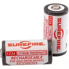Bateria Recarregável Surefire Rcr123a 16340 | 123a 3v