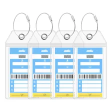 Portaetiquetas De Equipaje Ncl De Cruise On [paquete De 4] S