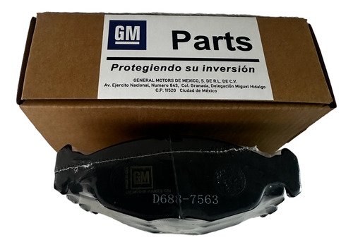 Balatas Delanteras Chevy 94-12 C1 C2 C3 Original Gm Parts Foto 2