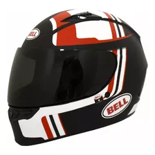 Casco Bell Qualifier Torque Rojo Visor Transparente