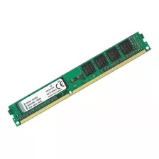 Memória Ram Color Verde 4gb 1 Kingston Kvr16n11s8/4 + Nf