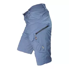 Bermuda Cargo Elastizada Hombre Trekking Explora Quilmes