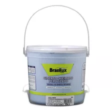 Efeito Cimento Queimado Perolizado Azul Bebê 3kg Brasilux