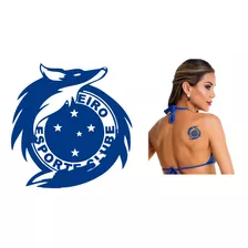 Tatuagem Temporária Torcida Raposa Cruzeiro