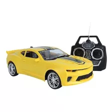 Carro Controle Remoto Camaro Cor Amarelo